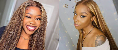 Upgradeuhair Honey Highlight Wig is very Soft