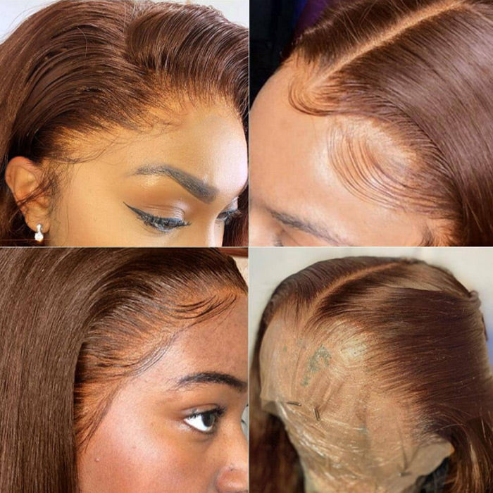 4x4_Lace_Closure_13x4_Lace_Frontal_Chestnut_Brown_Straight_Layered_Hair_Colored_Lace_Front_Wig