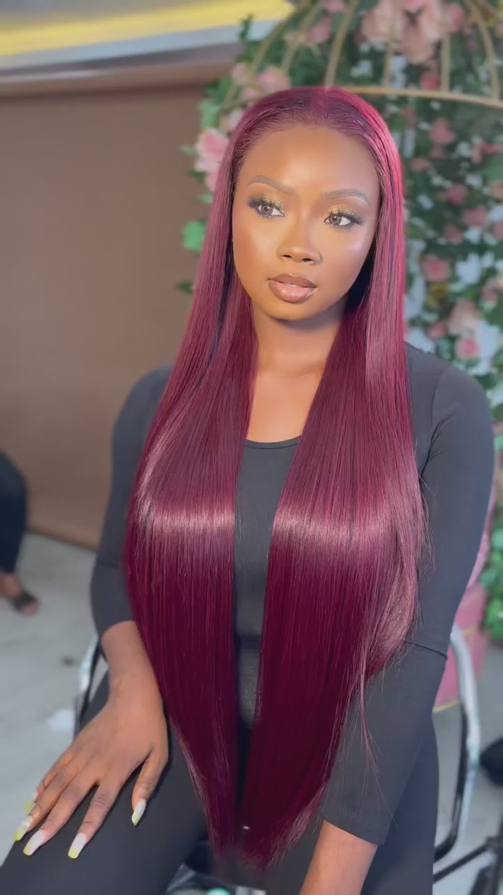 Upgradeu_Hair_99J_Burgundy_4x4_13x4_Lace_Front_Straight_Human_Hair_Wig