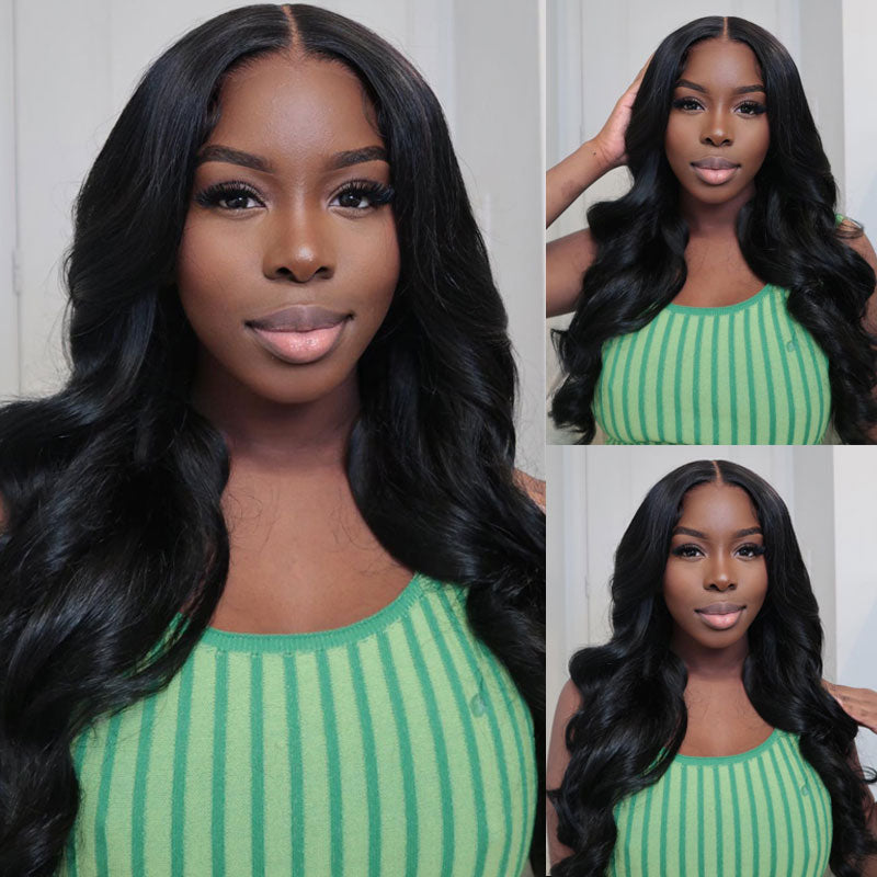 Lace Front Wigs Human Hair Straight T Part Lace Frontal Human Hair Wig for Black Women