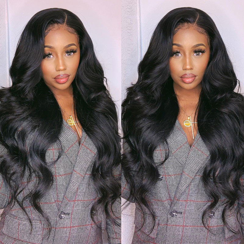 Body Wave Human Hair 13x6 HD Lace Front Wigs With Baby Hair For Black Women-Upgradeuhair