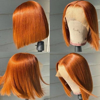 ginger-lace-front-wig-human-hair-straight-hair-wig