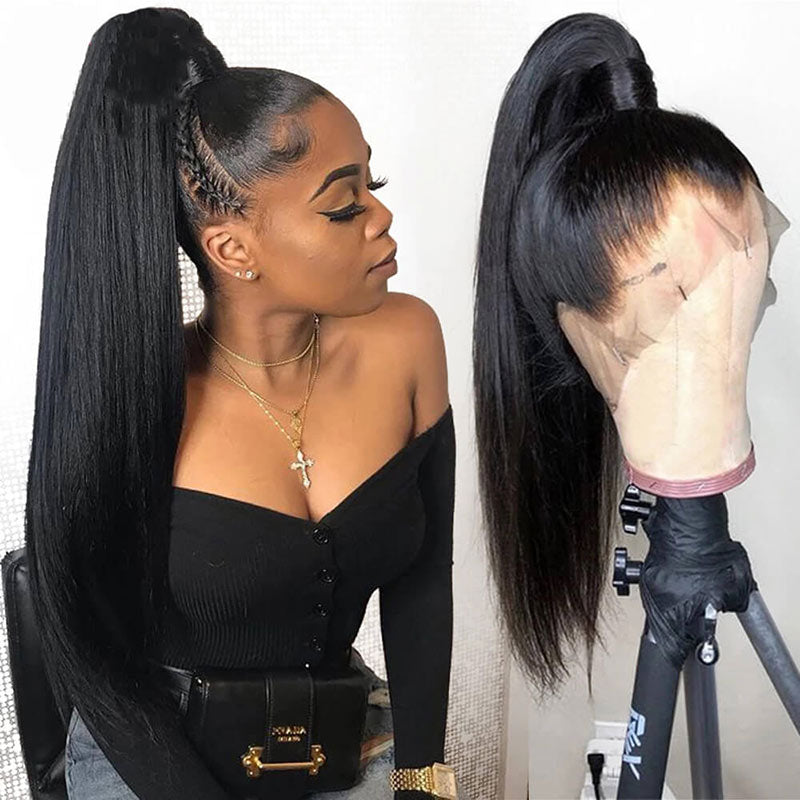 360 Lace Frontal Wig Straight Hd Lace Front Human Hair Wigs For Women